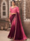 Pink Handloom Silk Jari Weaving Wedding Saree