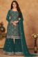 Sonam Bajwa Rani Color Wonderful Palazzo Suit In Georgette Fabric