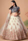 Tempting Net Fabric Rani Color Lehenga Choli In Sangeet Wear