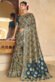 Viscose Fabric Black Color Function Look Soothing Saree