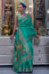 Function Look Mesmeric Sequins Work Organza Saree In Red Color