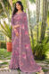 Dazzling Multi Color Georgette Light Weight Casual Saree