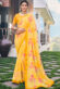 Dazzling Multi Color Georgette Light Weight Casual Saree