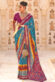 Grey Color Function Style Fetching Art Silk Saree
