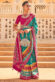 Function Style Olive Color Majestic Art Silk Saree