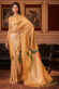 Georgette Fabric Brilliant Festive Look Saree In Beige Color