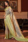 Cream Color Appealing Festive Look Saree In Jacquard Fabric