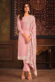 Charming Pink Color Georgette Festive Wear Salwar Suit