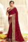 Fancy Fabric Stunning Festive Look Weaving Work Saree In Pink Color