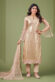Blazing Light Cyan Color Sequins Work Net Salwar Suit