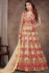Function Style Amazing Net Fabric Sharara Top Lehenga In Off White Color
