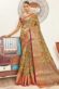 Red Color Printed Georgette Fabric Beatific Saree