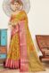 Multi Color Digital Printed Work Art Silk Incredible Saree