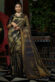 Elegant Maroon Two Tone Kanjivaram Silk Saree With Weaving Work
