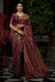 Soothing Pink Two Tone Kanjivaram Silk Saree With Weaving Work