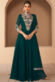 Magenta Color Captivating Floor Length Georgette Anarkali Suit