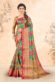 Festive Look Art Silk Fabric Peach Color Supreme Saree