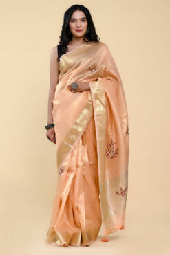 Cotton Silk Fabric Admirable Casual Saree