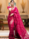 Traditional Function Wear Banarasi Soft Silk Red Saree Miraamall
