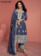 Lavender Designer Embroidered Silk Salwar Suit Miraamall