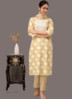 Peach Rayon Cotton Digital Printed Salwar Suit Miraamall
