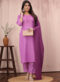 Pink Slub Cotton Party Wear Salwar Suit Miraamall