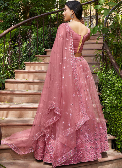 Pink Designer Lehenga Choli Collection Miraamall