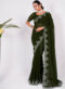 Maroon Designer Party Wear Silk Saree Miraamall